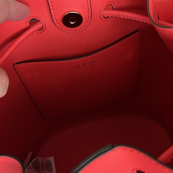 Lauren Ralph Lauren Coral Drawstring Bag - Picture 4 of 8